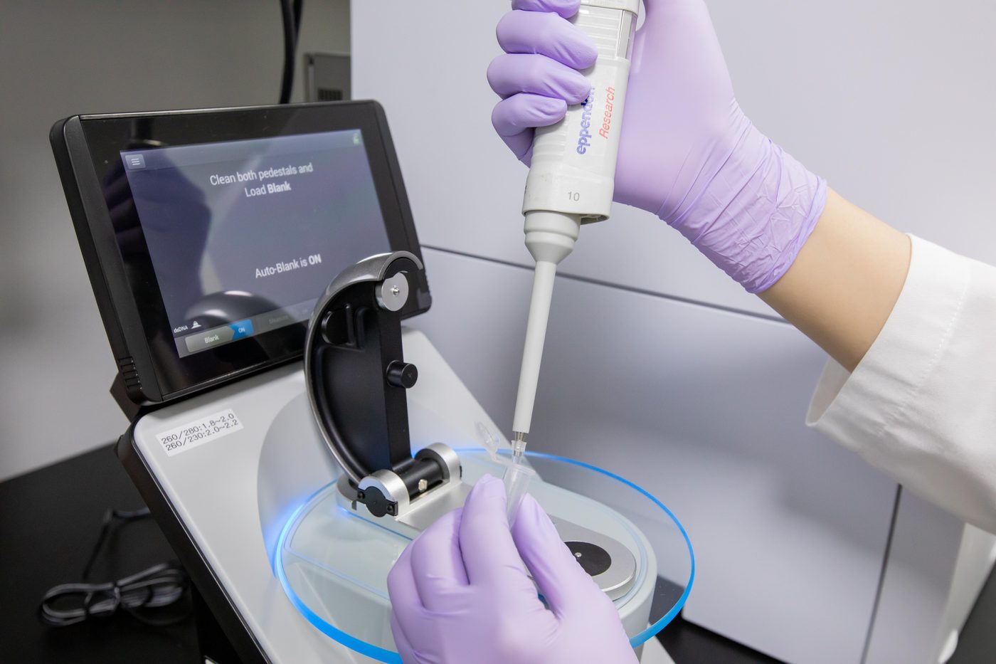 DNA and RNA purity measurement